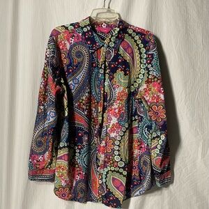 Colorful Paisley woman’s Shirt